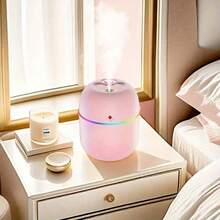 1pc USB Aroma Lamp Humidifier, Suitable For Bedroom, Living Room, Office Desk, Car Humidifier, Lucky Colorful Car Diffuser, Atmosphere Lamp Humidifier With USB Mister, Aroma Mist - Multicolor - View 13