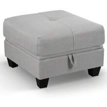 1 Footrest (light Grey)