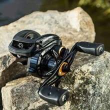 Carretilha de Pesca ABU Garcia Original PRO MAX PMAX3 para Arremesso de Isca, Esquerda/Direita, Relação de Engrenagem 7.1:1, 8 Rolamentos de Esferas, Arrasto 8,1kg, Carretilha de Pesca para Arremesso de Isca