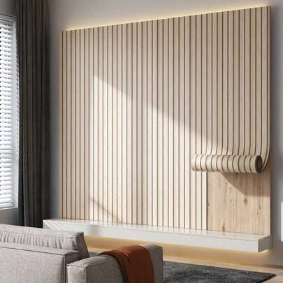 1 Roll Of Textured Vinyl 3d Wall Stickers-Waterproof Self-Adhesive Wallpaper.Natural Wood Texture, , Easy To Clean And Detachable, Directly Matches DIY Home Decoration, Ceilings, Partitions And Curved Wall Stickers Wall Paper Wall Decor Room Decor Wallpaper Stickers Wall Bedroom Decor Kitchen Decor