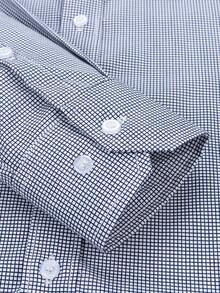 Rand paul Men's Long Sleeve Plaid Shirt With Pockets Imported - màu đen - Xem 3