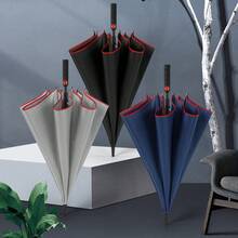 Umbrellas And Rain Hat Umbrellas - Impact Cloth Black (yellow Bone) - View 3