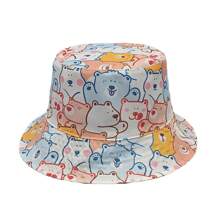 1pc Reversible Paisley Print Bucket Hat, Polyester Bohemian Style Unisex Cap Suitable For Spring, Summer And Autumn