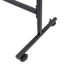 Soporte para Copas de Champán para Fiestas, Expositor de Metal de 5 Niveles para Copas de Champán, Soporte para Copas de Vino con Ruedas Giratorias - Oro - Ver 11