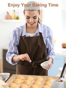 50 Pcs Unbleached Parchment Paper Baking Sheets, Precut Non-Stick Parchment Paper For Baking, Grilling, Air Fryer, Steaming Sheets Unbleached Parchment Sheets For Bread Cup Cake Cookie And More