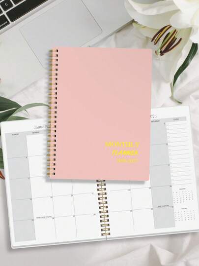 Trees 1 قطعة مخطط شهري للعام الدراسي 2026-2027، 24 شهر من المخطط الأسبوعي السهل، إدارة الوقت الفعالة، متتبع المواعيد النهائية والأهداف، عودة إلى المدرسة، مناسب للمراهقين والمعلمين ومستلزمات المكتب المدرسي