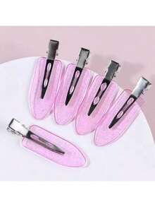 4pcs Simple Hair Clips, Ideal Hair Accessory Gift For Girls, Suitable For Celebrations And Gatherings - Multicolor - View 14