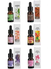 12pcs/4pcs Essential Oil Set, 12 Types Of 10ml Water-Soluble Aromatherapy Essential Oils, Suitable For Humidifier, Diffuser, Diffuser Stone, Car Fragrance, Bedroom, Living Room, Kitchen, Bathroom, Hotel