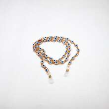Delicate Colorful Eyeglass Cord Safety Chain Fashion/New - Light Blue - View 1