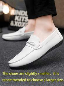 2025 春夏新款男士乐福鞋，经典时尚莫卡辛鞋，鞋底柔软防滑，一脚蹬设计适合驾车，用途广泛（鞋子尺码偏小，建议订购大一码）