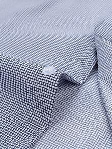 Rand paul Men's Long Sleeve Plaid Shirt With Pockets Imported - màu đen - Xem 4