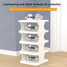 AMANKA Shoe Rack Tower 9 Tiers DIY Narrow Stackable Free Standing Skinny Shoes Cubby Storage Shelf Organizer For Entryway Hallway Garage,Stackable Shoe Rack Standing Shoe Organizer Small Shoe Shelf For Small Spaces And Narrow Spaces Plastic - trắng - Xem 9