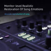 KZ KZ EDC In-Ear Monitor, High-Fidelity Stereo Stage/Studio IEM Wired Noise Isolating Earphones/Earbuds/Headphones For Musicians, Audiophiles, Budget Students, Comes With Storage Case (Black/Blue-Purple)