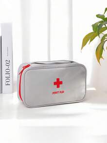 Travel Home Portable Small Medicine Bag With The Small Medicine Bag Small Storage Bag Medicine Convenient Package Organizer With Mesh Grid Large Capacity Purse Large Dual-Zipper Toiletry Bag With Multiple Compartments For Women/Men Short Distance Travel Toiletries Bag Travel Essentials Storage Bag For Back To School Waterproof Storage Bag