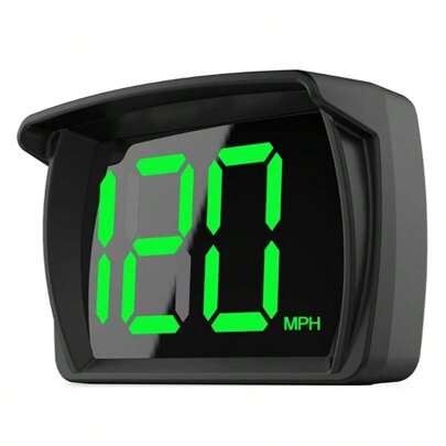 Velocímetro com display digital Head Up, velocímetro de carro automático HUD, display Head Up de 2,8 polegadas, velocímetro km/h com chipset GPS para bicicleta, motocicleta, caminhão, carro, scooter