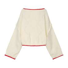 2025 Herbst/Winter Neue Mode Retro Farbblock Jacquard Design Oversized Loose Strick Grafik Pullover Damen, Tierprint Basic Tops, Ausgeh Tops, Herbst Damen Kleidung, Modest Damen, Party Damen, Y2K Damen, Tops für Ausgehen, Konzert Damen, Date Night Damen