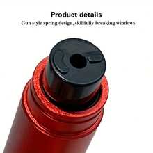 1Pc Car Safety Escape Hammer Car Emergency Underwater Window Breaker Car Dual-Use Scissors Safety Belt Escape Safety Hammer Car Interior Window Break Quick Escape Tool Random LOGO Pattern On The Bottom