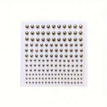 165pcs/Set 3-6mm Silver-Plated Acrylic Fake Nose Ring Stud Sticker Fake Eyebrow Lip Piercing Non Piercied Body Jewelry Face Sticker For Women Men Party Jewelry