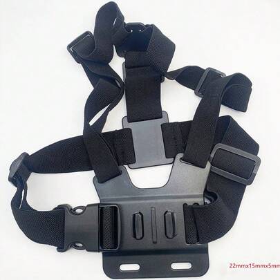 户外运动相机配件、手机拍摄头带、第一人称视角拍摄配件、运动相机胸带