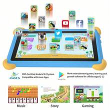 4GB RAM + 64GB ROM / Tableta de 7 pulgadas / Quad-Core 1.3GHz / Android 13 MTK8321 / Pantalla IPS HD 1280x800 / Cámara 2MP + 5MP / Batería grande de 4000mAh / Compatible con WiFi, control parental, educación y juegos