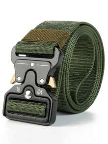 3 pièces/2 pièces/1 pièce Ceinture tactique de sport extérieur pour hommes, sangle en nylon multifonctionnelle avec boucle à dégagement rapide, accessoires d'équipement de randonnée et de camping, accessoires de sport, un excellent cadeau pour l'automne, l'Halloween, l'automne-hiver. Convient aux adolescents, aux jeunes, aux hommes, aux tenues décontractées, aux activités de plein air, aux vacances, aux cadeaux de remise de diplôme, d'anniversaire, pour un usage quotidien - Multicolore - Voir 6