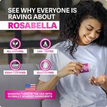 Rosabella Organic Beet Root Capsules – 1300mg Beetroot Powder For Natural Energy & Endurance Support, Non-GMO, Lab-Tested Beet Supplement - 60 Capsules, 30-Day Supply - 2 Bottles - 查看 6