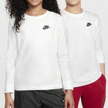 Nike 大童K NSW LS TEE EMB FUTURA LBRT卹針織無領長TFZ4946-100 - 白色 - 查看 7