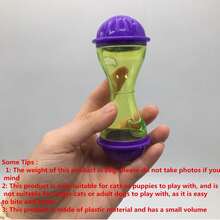 Bone-Shaped Pet Cat Toy - Interactive Slow Feeder, Combines Fun Play, Teeth Grinding, And Food Dispensing Functions - Easy To Clean - Multicolor - View 6