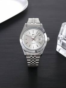 RICECGO 1 Stück klassische Quarz Herrenuhr, perfekt für Geschäftstreffen und als Geschenkidee, Uhr für Männer, ideales Geschenk zu Geburtstagen, Valentinstag, Weihnachten