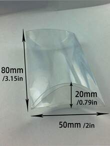 Custom Personalized Clear Plastic Pillow Packaging Boxes , Transparent Pillow Case Box,Clear Packaging PVC Box - Multicolor - View 3