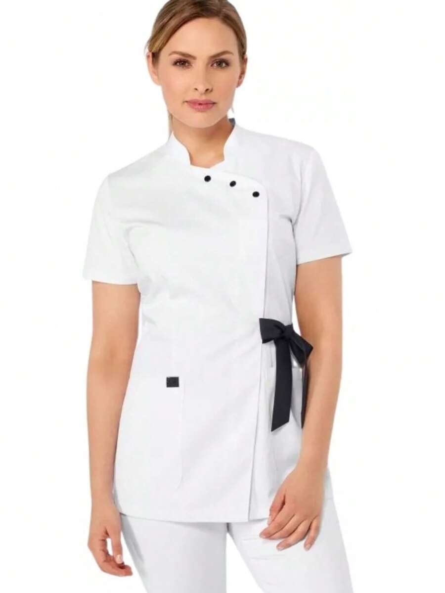 Filipina de chef para mujer - Blanco - Ver 1