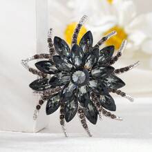 1pc - 7 Color Options Elegant Vintage Zinc Alloy Brooch, Suitable For Women's Daily, Party, DIY, Holiday Gift - XD7938 - View 13