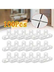 100Pcs Tile Spacers 10mm Tile Spacers Slab Spacers Patio Spacers Brick Spacers - 10mm - View 2