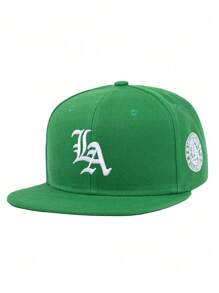 1PC Hat For Men Baseball Cap LA Alphabet Embroidered Hip Hop Cap Suitable For Street ,Outdoor,Sports,Vacation,Gift Giving. Fashion Accessory