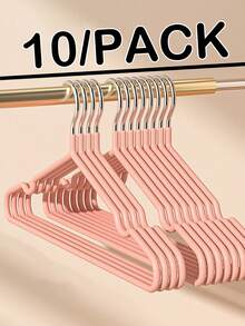 10/20/40Pcs/Set Anti Slip Dipping Adult Clothes Hanger, Dormitory Home Clothes Rack, Dry And Wet Dual-Use Anti Slip Clothes Hanger - Multicolor - View 15