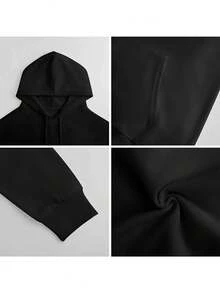 Sudaderas para hombres - Negro - Ver 5
