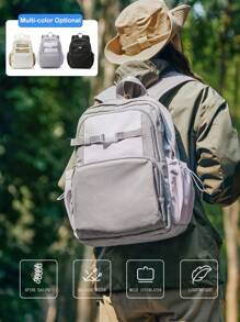Mochila Escolar Fofa para Meninas Adolescentes, Mochila Escolar de Alta Qualidade, Sacola Escolar, Bolsa Escolar da Moda, Bolsa para Escola Elementar, Ensino Médio e Faculdade, Mochila Escolar para Estudantes, Mochila Grande de Viagem para Faculdade Compatível com Laptop de 15,6 Polegadas, 42 * 14,5 * 32