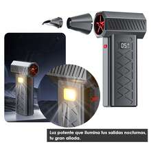 Ventilador Turbo potente 130000 RPM Mini Turbo Jet para hogar enfriador eléctrico aire acondicionado portátil motor silencioso alta velocidad versátil compacto herramienta ventilación - Negro - Ver 9