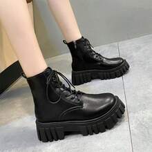 Thin Ankle Boots For Women, Suitable For Summer Wear With Skirts, Student Style, Versatile, Spring/Autumn, British Style