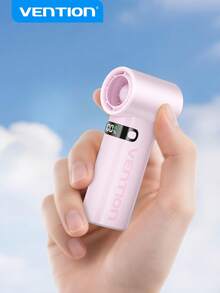 VENTION 數位顯示手持便攜式風扇 1-100段可調速渦輪迷你冷卻風扇 3000mAh 長效續航 Type-C 充電風扇 適用辦公室、旅行、露營、海灘 - 彩色 - 查看 17