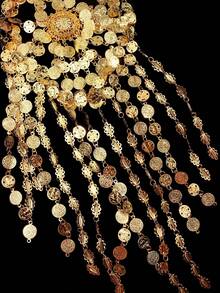 1 chiếc dây chuyền tóc tua rua dài kiểu Trung Đông bằng kim loại, phụ kiện tóc vàng nhiều lớp cầu kỳ kiểu cung đình cổ điển, thích hợp cho trang điểm khiêu vũ, phụ kiện đội đầu, trang sức đội đầu, dây chuyền đội đầu, dây cài tóc, đám cưới, phụ kiện tóc, cô dâu tương lai. - Nhiều màu - Xem 8