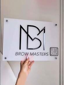 Individuelle schwarze rechteckige Acryl Geschäftslogo Schilder, einzigartiges Wand- und Türschild für das Büro, Acryl 3D Buchstaben Schilder für Ihre Marke, rechteckiges Schild, Acryl Logo Schild, satiniertes Acryl Schild, individuelle Geschäftsschilder, personalisiertes Schild, individuelle Schilder, gewerbliches Firmenschild, Weihnachtsdekorationen, Weihnachten, Häuser dekorieren, Heimdekoration