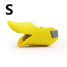 1pc Soft Duck Bill Shaped Muzzle, Pet Anti-Bite Mouth Cover, Adjustable Strap, Best Choice For Preventing Barking, Biting And Chewing For Small To Medium Dogs - Multicolor - View 11