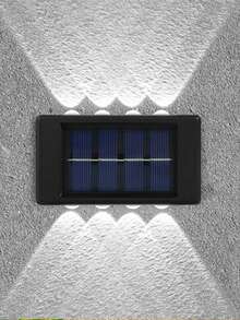 Solar Powered Outdoor Garden Lights, Household Wall Lamp Decor Lighting, Fence/Wall Wash Uplighting Atmosphere Lamps - Multicolor - View 13