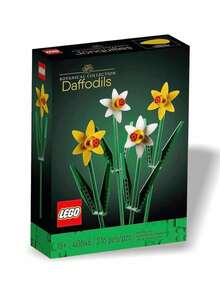 LEGO 40747 水仙花儿童积木玩具 - 周年纪念春季积木套装，完美的家居装饰，音乐/婚礼季，适合8岁及以上男孩女孩的绝佳礼物 - 彩色 - 查看 4