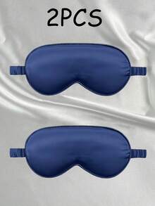 Silky Sleep Eye Mask, Blackout Elastic Travel Nap Eye Mask, Pure Mulberry Silk Sleep Eye Mask, Double-Layer Silk Filled, With Elastic Strap, Ideal Gift For Friends And Partners. Suitable For Relaxation, Travel, Insomnia And Business Trips, Thickened Eye Mask, Essential For Autumn And Winter. - Multicolor - View 20