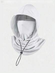 男女通用冰丝遮阳巴拉克拉法帽 - 防紫外线骑行全脸罩 - 透气、无缝、可调节颈围围巾，带抽绳，户外摩托车骑行钓鱼头饰帽子，带挂耳，女士防晒面罩，男士骑行风帽，男女通用透气面罩，适合户外活动、旅行、徒步旅行、滑雪、骑自行车 - 彩色 - 查看 10