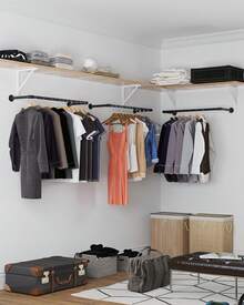 Fixed Clothes Drying Racks - Circa92 X 30 X 7,5 cm - View 3