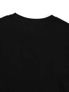 Edward'S Shirt, Anthony'S Graphic T-Shirt, A Collection Of Vintage Basketball, Hip-Hop Style, Y2k Street Fashion For Men And Women. - Black - View 6