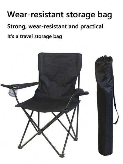 Folding Chair Storage Bag, Large Capacity Portable Folding Chair Storage Bag, Garden Chair Storage Bag, Extra Large Oxford Cloth Drawstring Storage Bag, Multi-Purpose Straight Tube Storage Bag, Suitable For Tripods, Folding Chairs, Lounge Chairs, Wear-Resistant And Practical, Can Store Various Shaped Chairs